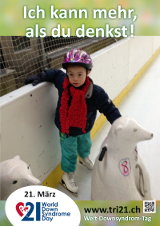Poster zum Welt Down-Syndrom Tag 2013