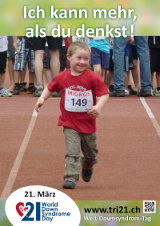 Poster zum Welt Down-Syndrom Tag 2013