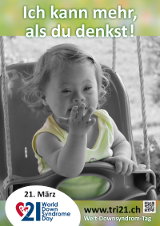 Poster zum Welt Down-Syndrom Tag 2013