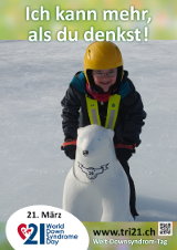 Poster zum Welt Down-Syndrom Tag 2013