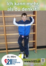 Poster zum Welt Down-Syndrom Tag 2013
