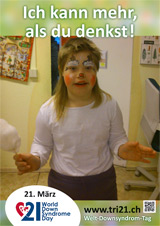 Poster zum Welt Down-Syndrom Tag 2013