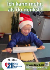 Poster zum Welt Down-Syndrom Tag 2013