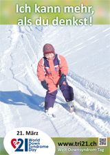 Poster zum Welt Down-Syndrom Tag 2013