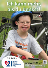 Poster zum Welt Down-Syndrom Tag 2013