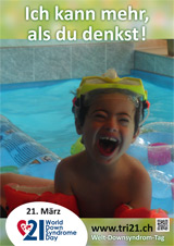 Poster zum Welt Down-Syndrom Tag 2013