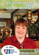 Poster zum Welt Down-Syndrom Tag 2013