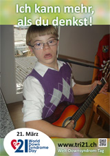 Poster zum Welt Down-Syndrom Tag 2013