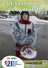 Poster zum Welt Down-Syndrom Tag 2013