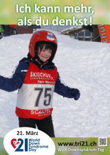Poster zum Welt Down-Syndrom Tag 2013