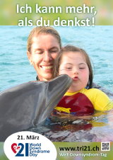 Poster zum Welt Down-Syndrom Tag 2013