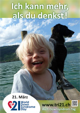 Poster zum Welt Down-Syndrom Tag 2013