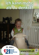 Poster zum Welt Down-Syndrom Tag 2013
