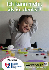 Poster zum Welt Down-Syndrom Tag 2013