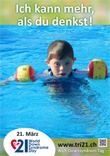 Poster zum Welt Down-Syndrom Tag 2013