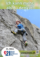 Poster zum Welt Down-Syndrom Tag 2013