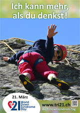 Poster zum Welt Down-Syndrom Tag 2013