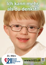 Poster zum Welt Down-Syndrom Tag 2013
