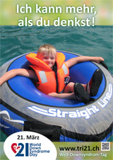 Poster zum Welt Down-Syndrom Tag 2013