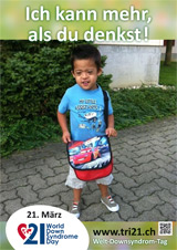 Poster zum Welt Down-Syndrom Tag 2013