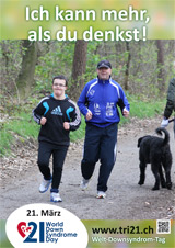 Poster zum Welt Down-Syndrom Tag 2013