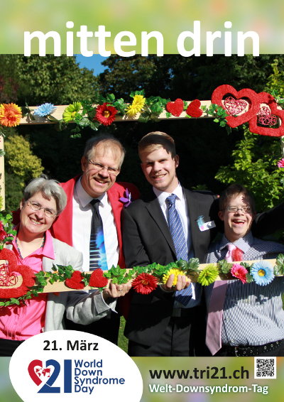 Plakataktion 2014 'mitten drin'