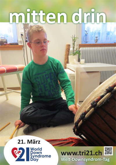 Plakataktion 2014 'mitten drin'