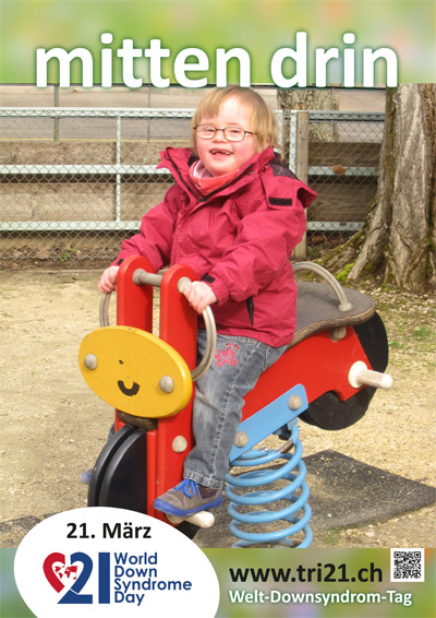 Plakataktion 2014 'mitten drin'