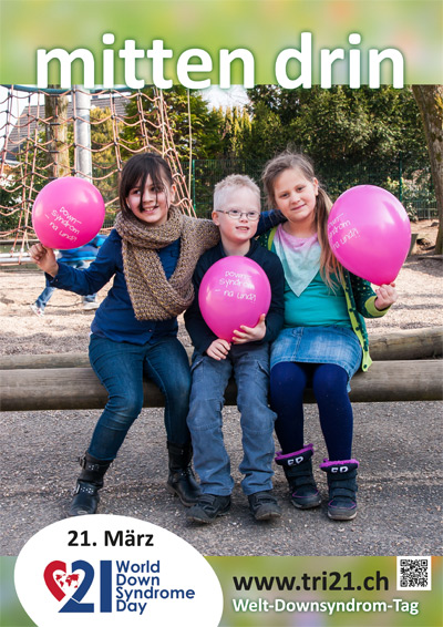 Plakataktion 2014 'mitten drin'