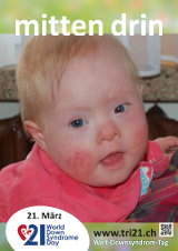 Poster zum Welt Down-Syndrom Tag 2014