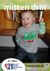 Poster zum Welt Down-Syndrom Tag 2014