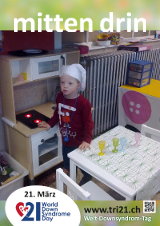 Poster zum Welt Down-Syndrom Tag 2014