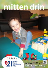 Poster zum Welt Down-Syndrom Tag 2014