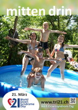 Poster zum Welt Down-Syndrom Tag 2014