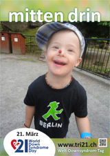 Poster zum Welt Down-Syndrom Tag 2014