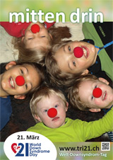 Poster zum Welt Down-Syndrom Tag 2014