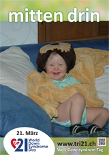 Poster zum Welt Down-Syndrom Tag 2014