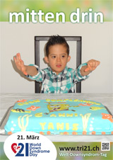 Poster zum Welt Down-Syndrom Tag 2014