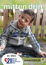 Poster zum Welt Down-Syndrom Tag 2014