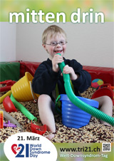 Poster zum Welt Down-Syndrom Tag 2014