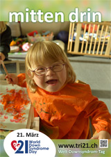 Poster zum Welt Down-Syndrom Tag 2014
