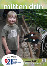 Poster zum Welt Down-Syndrom Tag 2014