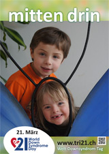Poster zum Welt Down-Syndrom Tag 2014