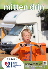 Poster zum Welt Down-Syndrom Tag 2014