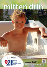 Poster zum Welt Down-Syndrom Tag 2014