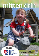Poster zum Welt Down-Syndrom Tag 2014
