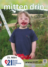 Poster zum Welt Down-Syndrom Tag 2014
