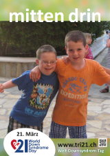 Poster zum Welt Down-Syndrom Tag 2014