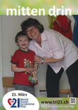 Poster zum Welt Down-Syndrom Tag 2014