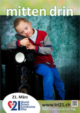 Poster zum Welt Down-Syndrom Tag 2014